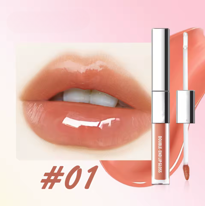 Serenyn™ Dual-Ended Lip Gloss & Nourishing Lip Oil Glaze