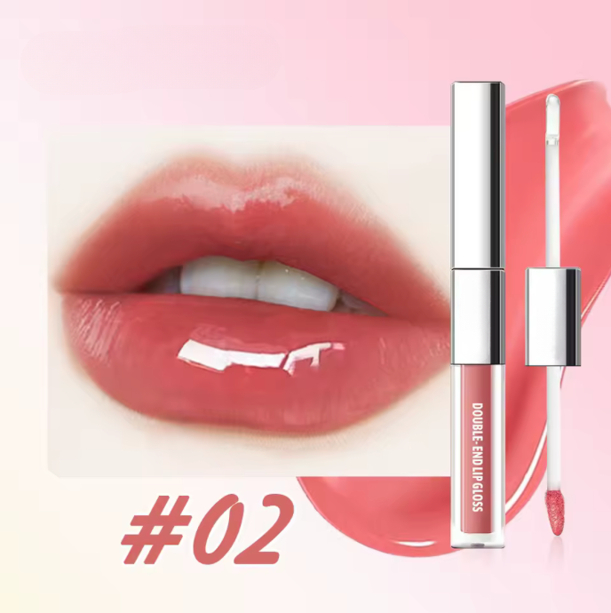 Serenyn™ Dual-Ended Lip Gloss & Nourishing Lip Oil Glaze