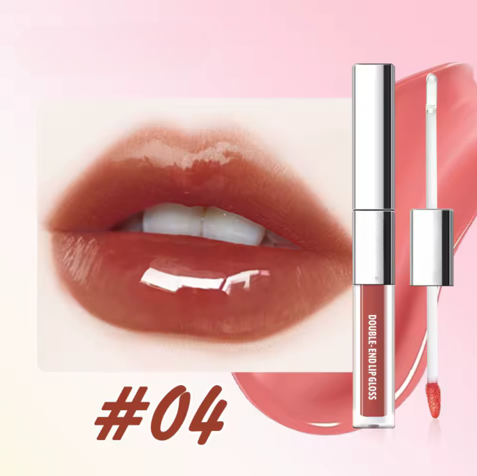 Serenyn™ Dual-Ended Lip Gloss & Nourishing Lip Oil Glaze